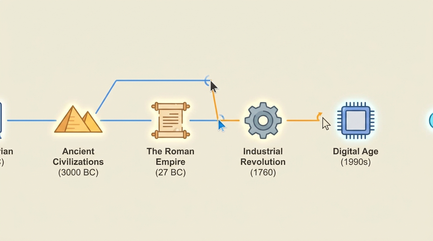 Animated Timeline example