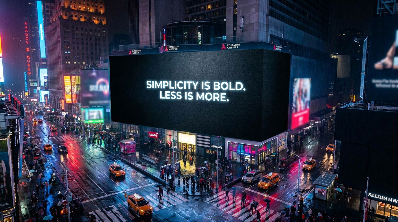 Billboard Ad example