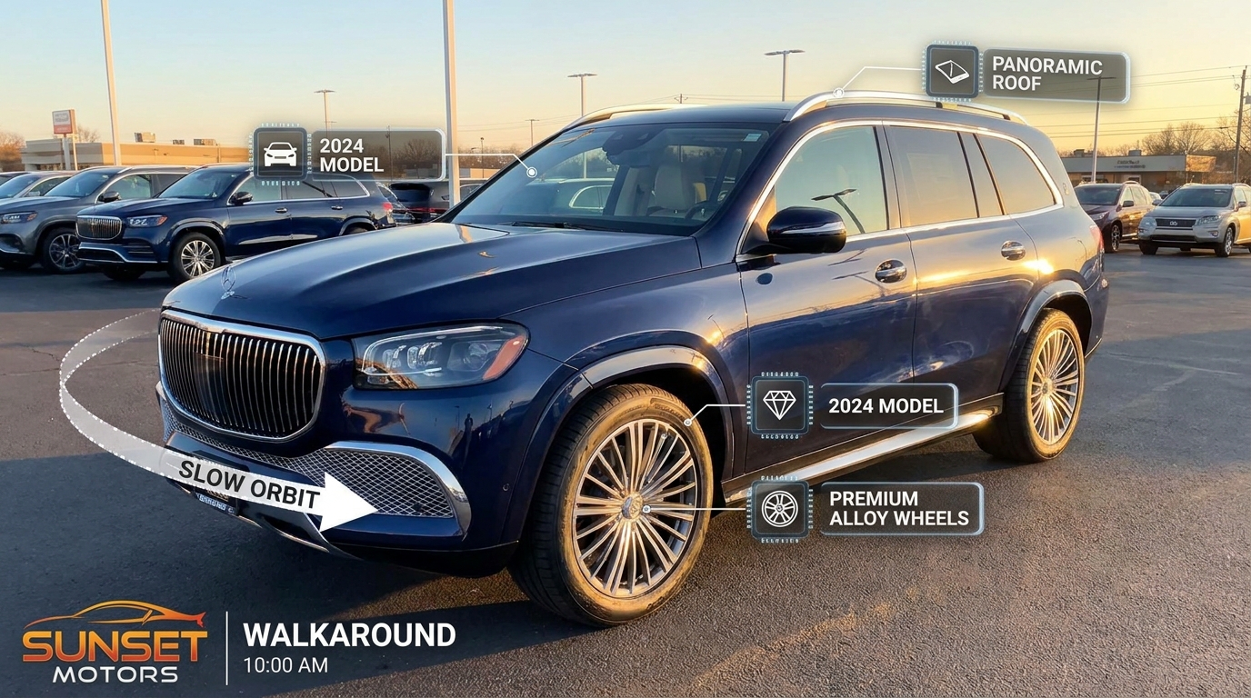 Car Walkaround example