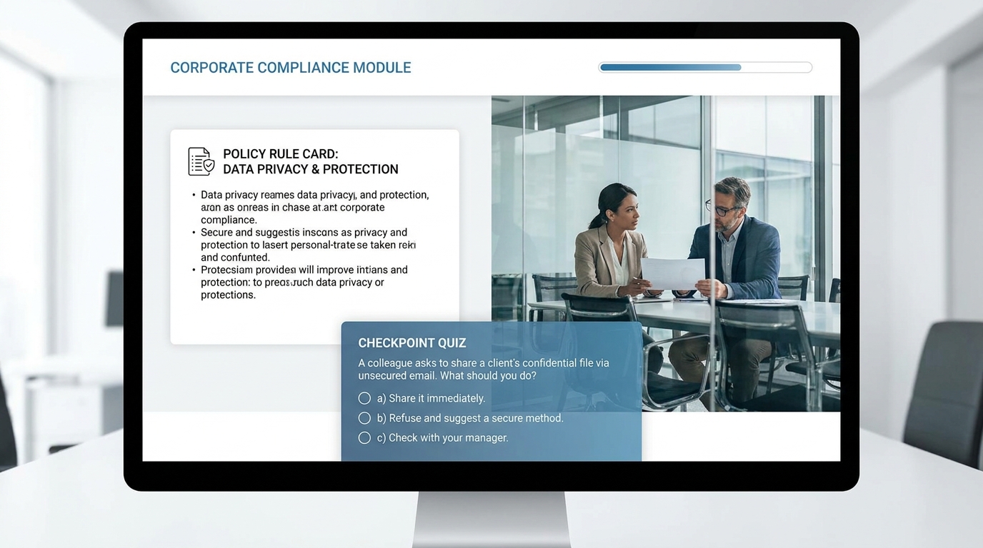 Compliance Training example